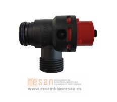 Valvula de seguridad Ferroli Domiproject - Divatop (plastico) *