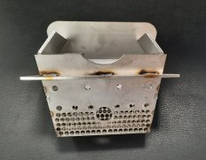Brasero Lasian acero inoxidable