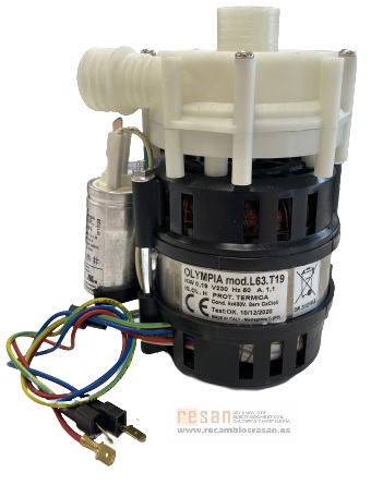 Bomba lavado Olympia L63.T19 0.25HP