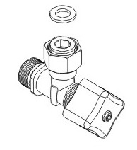 Llave agua sanitaria Roca vega