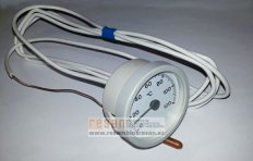 Termometro 0-120° 52mm bulbo 2 metros