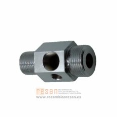 Racor 3/4"m-3/4"m calef. Bifell