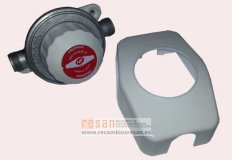 Regulador gas (4-37mbar) 20x150