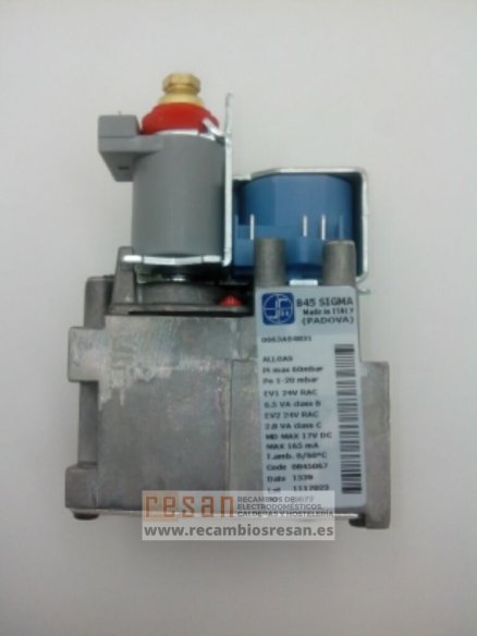 Regulador de gas combi