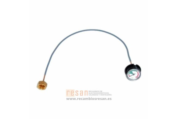 Manometro ø28 platinum compact