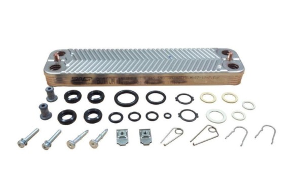 Intercambiador de calor 12 placas ZWB25-2 orig.