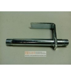 Caña roscada 1/8" 89,5 c/escu