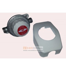 Regulador gas (4-37mbar) 20x150