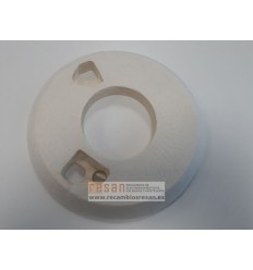 Aislante puerta camara de combution