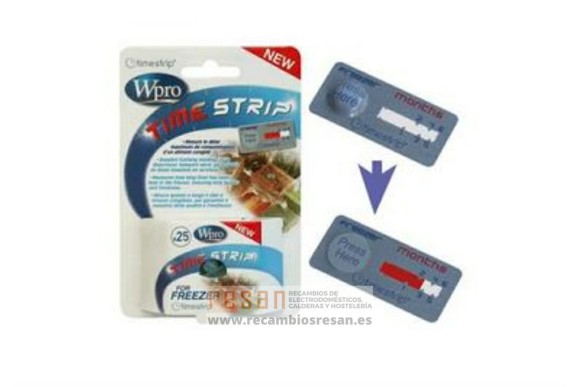 Tim001 etiqueta autoadhesiva (timestrip) para cong
