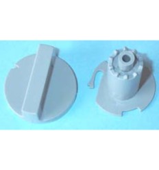 Mando programador Zanussi rayado gris