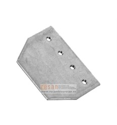 Placa refuerzo bisagra