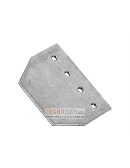 Placa refuerzo bisagra