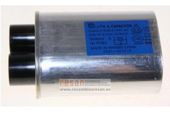 Condensador 2501001016