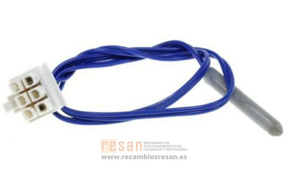 Sensor de temperatura LG, cable azul conector 6pin