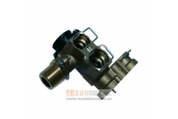 Valvula tres vias laton Delfis