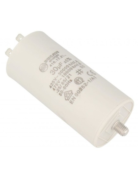 Condensador de trabajo 30 uF. 450 V.