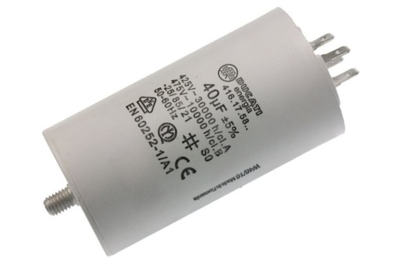Condensador de trabajo 40 uF.