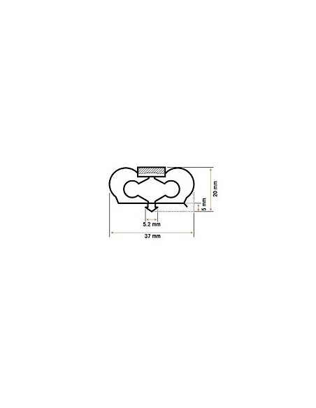 Burlete frigo Infrico ANDP1604 -1433x667mm