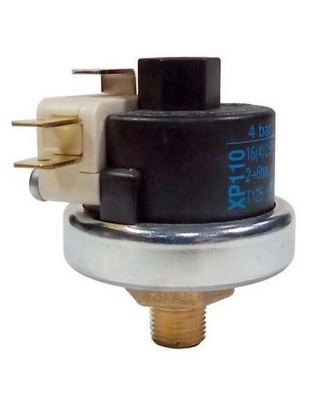 Presostato seguridad agua 1/8 c/micro 2-6 bar