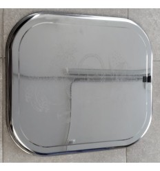 Cubreencimera vitro redonda inox