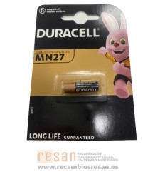 Pila alcalina DURACELL MN27 12V