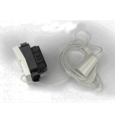 Interruptor unipolar balancin 11x30 mm. con cuerda