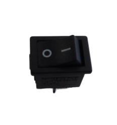 Interruptor bipolar 19x13 mm.  0-I 4 terminales