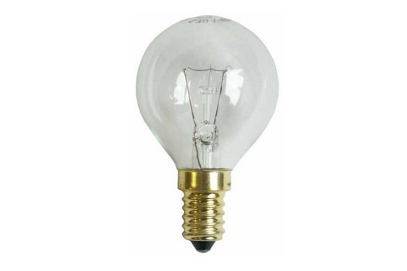 Bombilla horno 40W E14 300ºC d.45mm