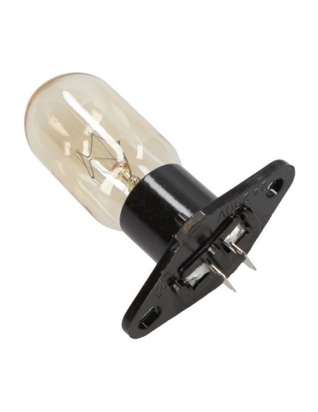 Bombilla microondas 2 tornillos faston 4.3 mm. 90º