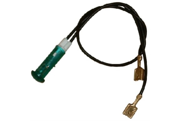 Piloto señalizacion verde 8 mm.