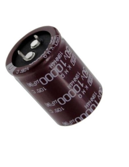 Condensador electrolitico radial 10000uF. 50V