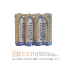 Pilas alcalinas MAXELL LR06 AA (4 uds granel)