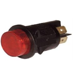 Pulsador bipolar redondo rojo-ambar-verde 4 faston
