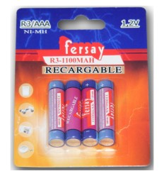 Pila recargable AAA r3 1100mAh