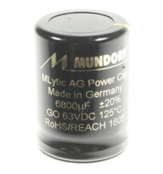 Condensador electrolitico 63V 6800 uF.