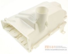 Jabonera, contenedor fijo lavadora Beko WMI81242