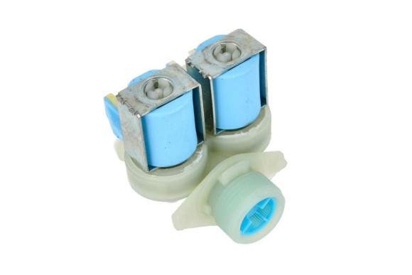 Electrovalvula 2 vias 180º Beko con conector