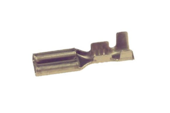 Terminal faston hembra 3 mm. recto