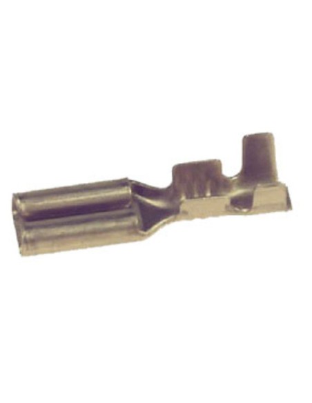 Terminal faston hembra 3 mm. recto