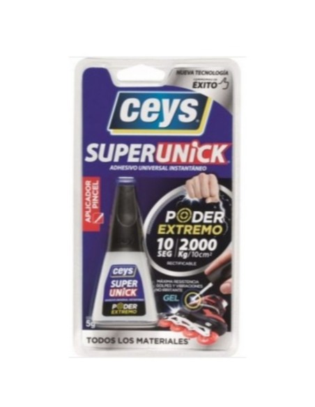 Adhesivo universal instantaneo Superunik Ceys
