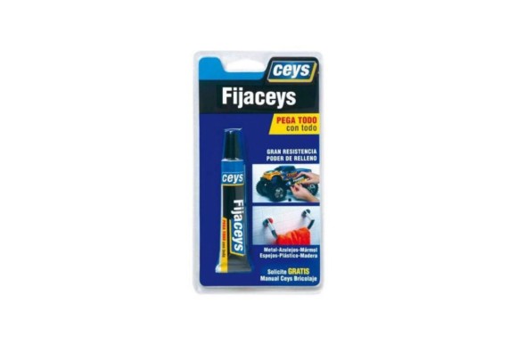 Adhesivo Bricofacil transparente blister 100ml.