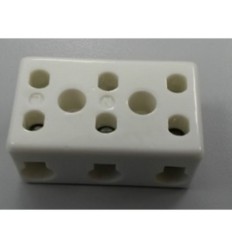Regleta ceramica 3x1 10 mm2 L:52mm 400V 51x31x23mm