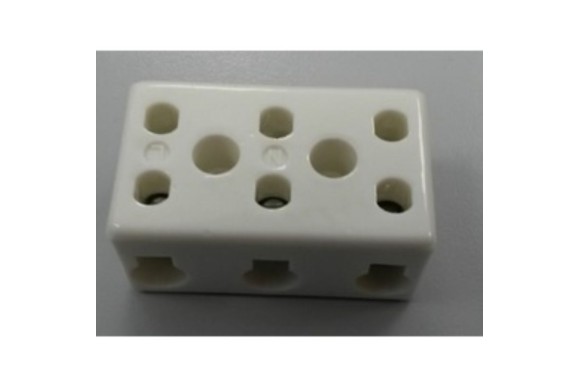Regleta ceramica 3x1 10 mm2 L:52mm 400V 51x31x23mm