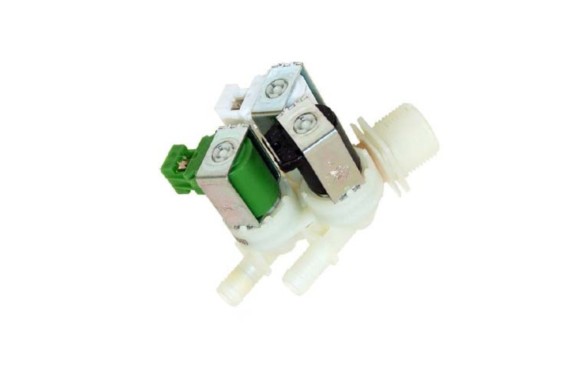 Electrovalvula 3 vias Zanussi con conector