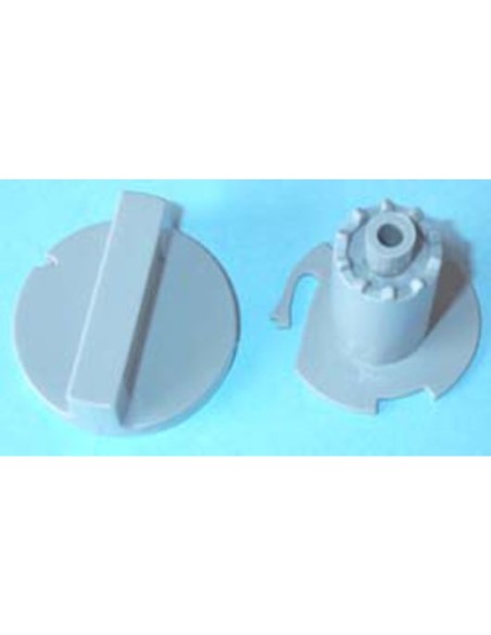 Mando programador Zanussi rayado gris