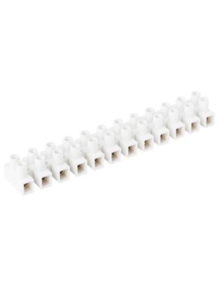 Regleta conexion cable 2.8 mm. 12 polos