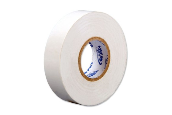 Cinta aislante 19 mm.x10 MTS BLANCA