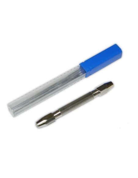 Juego escariadores con maneral  (12uds --0,6 a 1,5 mm)