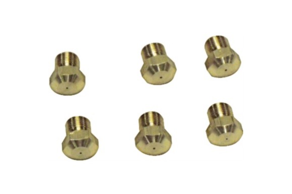Conjunto inyectores cocina M8x075 (6uds) Butano